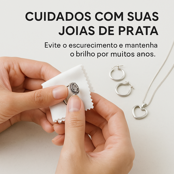 Como Cuidar das Suas Joias de Prata e Evitar o Escurecimento