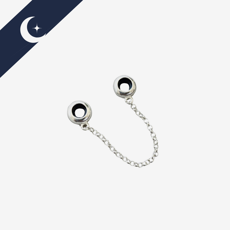 Corrente de Segurança para Berloque Prata 925 – Prata & Co. | Proteção e Elegância para Sua Pulseira