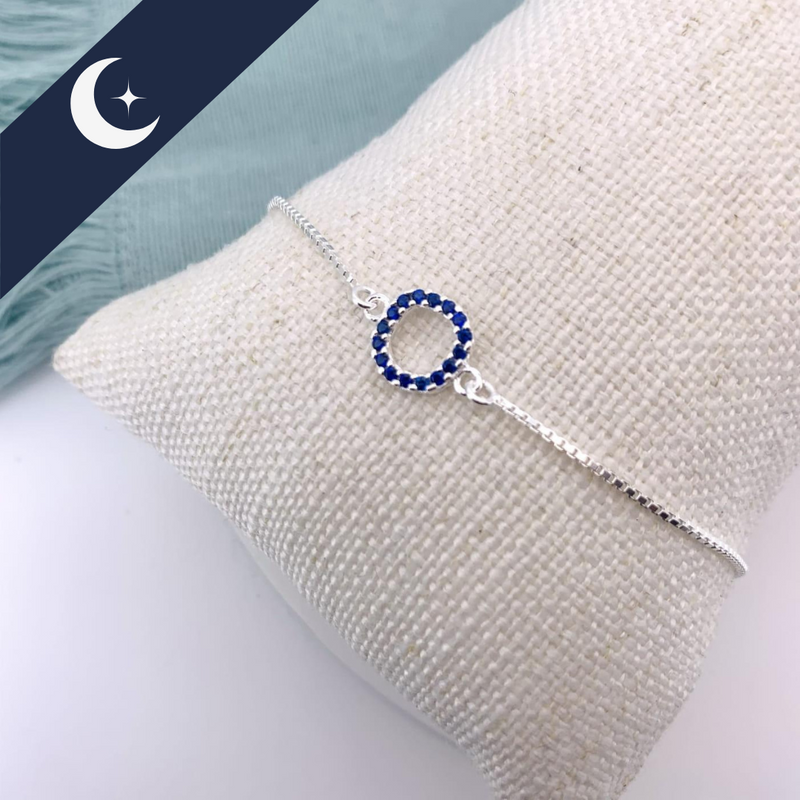 Pulseira Redonda Cravejada Veneziana Prata 925 – Sofisticação e Brilho | Prata & Co