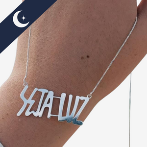 Gargantilha Seja Luz Prata 925 – Prata & Co. | Brilho e Elegância para Iluminar Seu Estilo